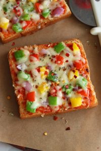 Bread Pizza Recipe