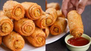 Potato Roll Samosa Recipe