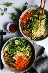 Hot Vegetable Loaded Ramen