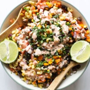 Easy Mexican Macaroni Salad