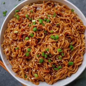 Saucy Ramen Noodles Recipe