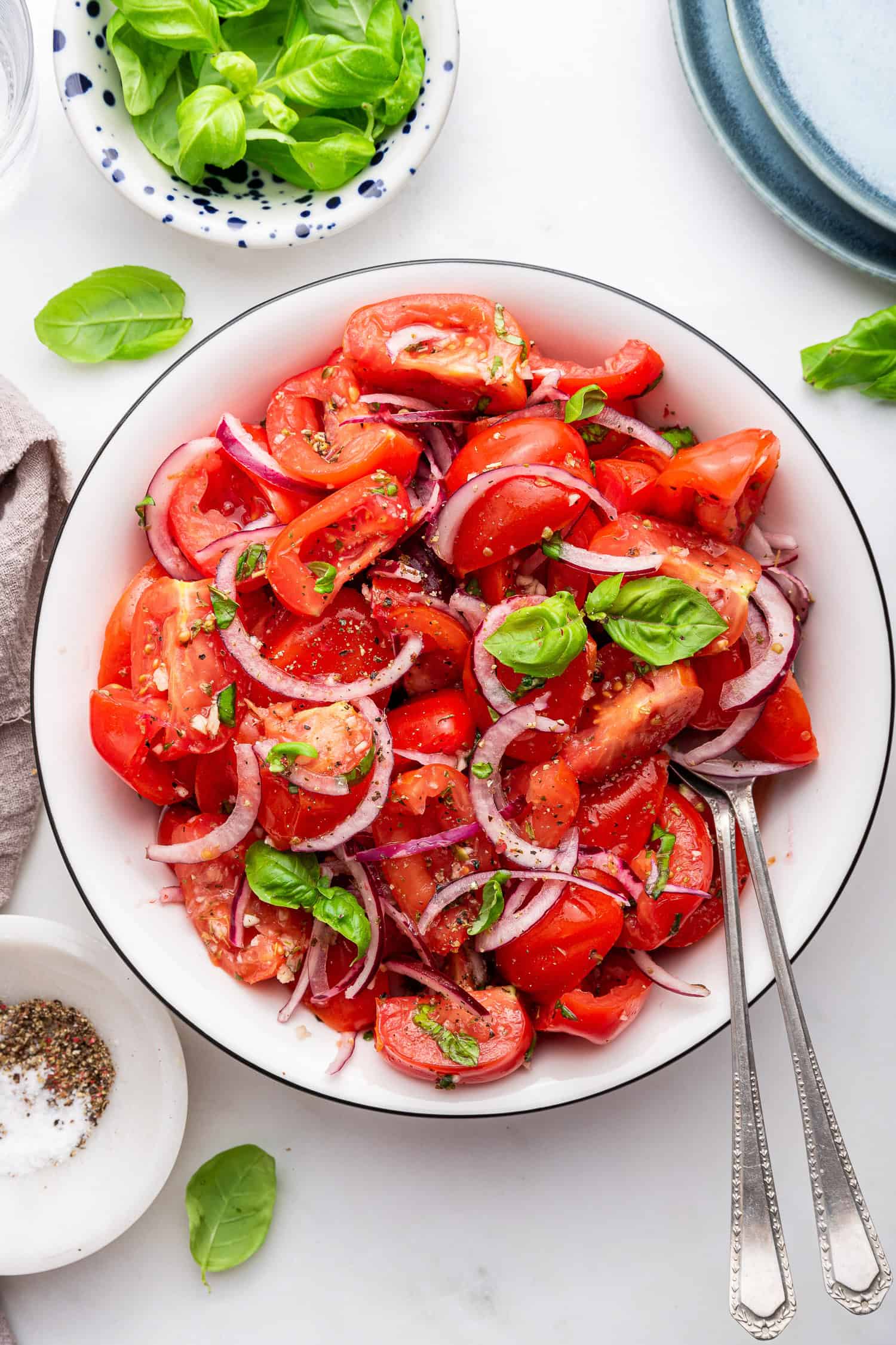 Easy Italian Tomato Salad