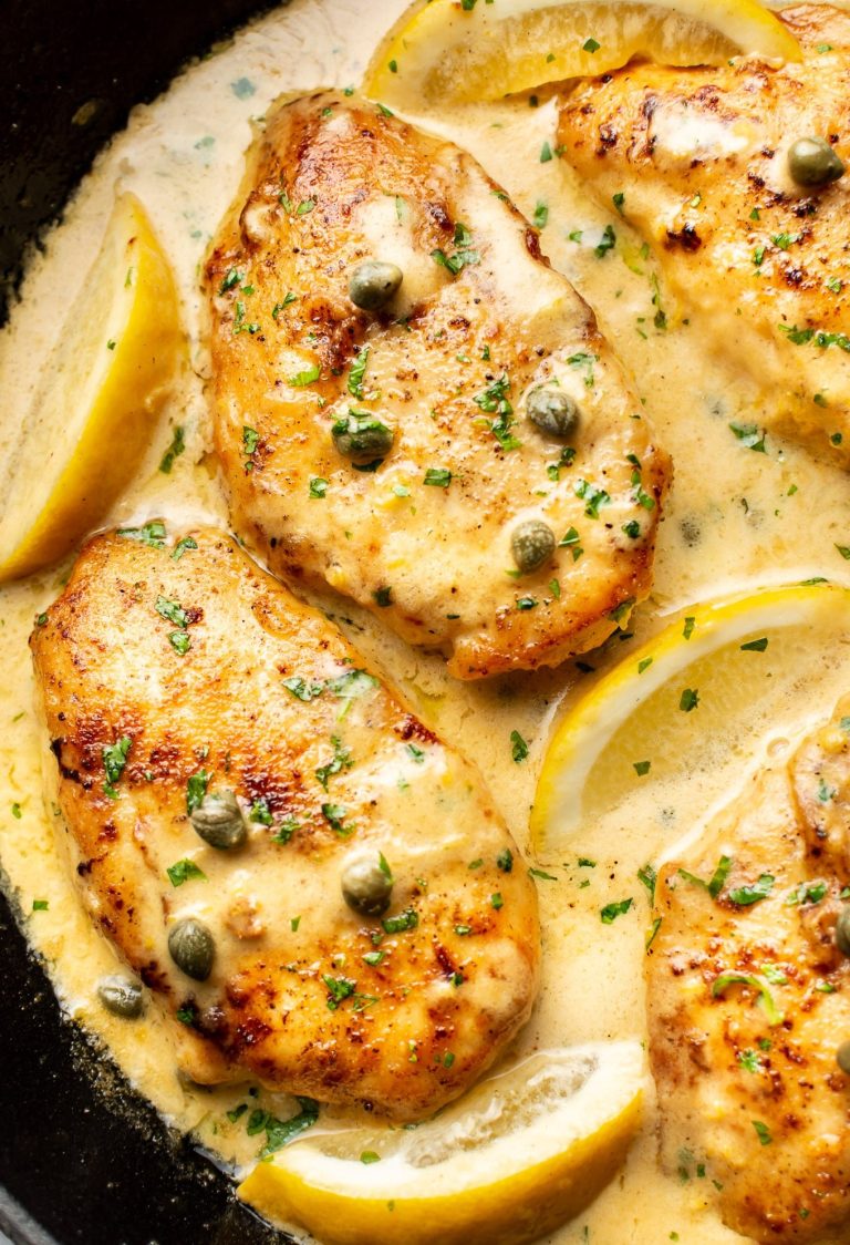 Hot Chicken Piccata Recipe