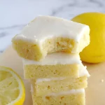 Easy Fudgy Lemon Brownies 