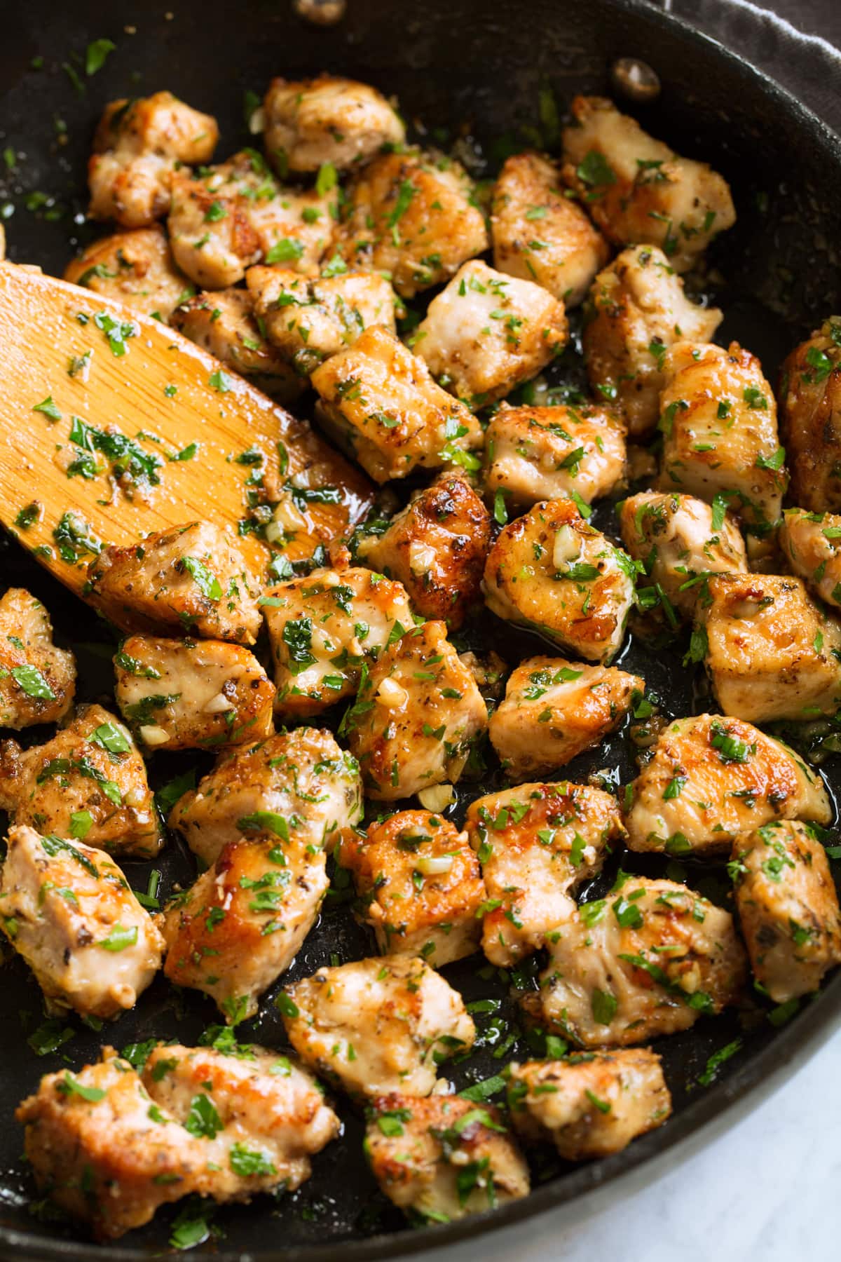 Garlic Butter Chicken Bites 