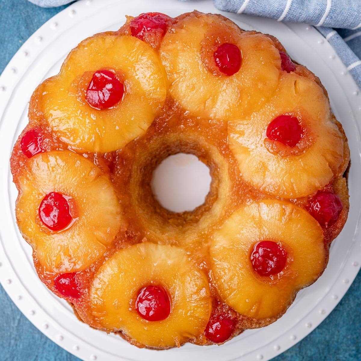 Homemade Pineapple Upside-Down Cake