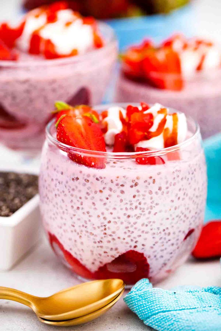 Strawberry Chia Pudding