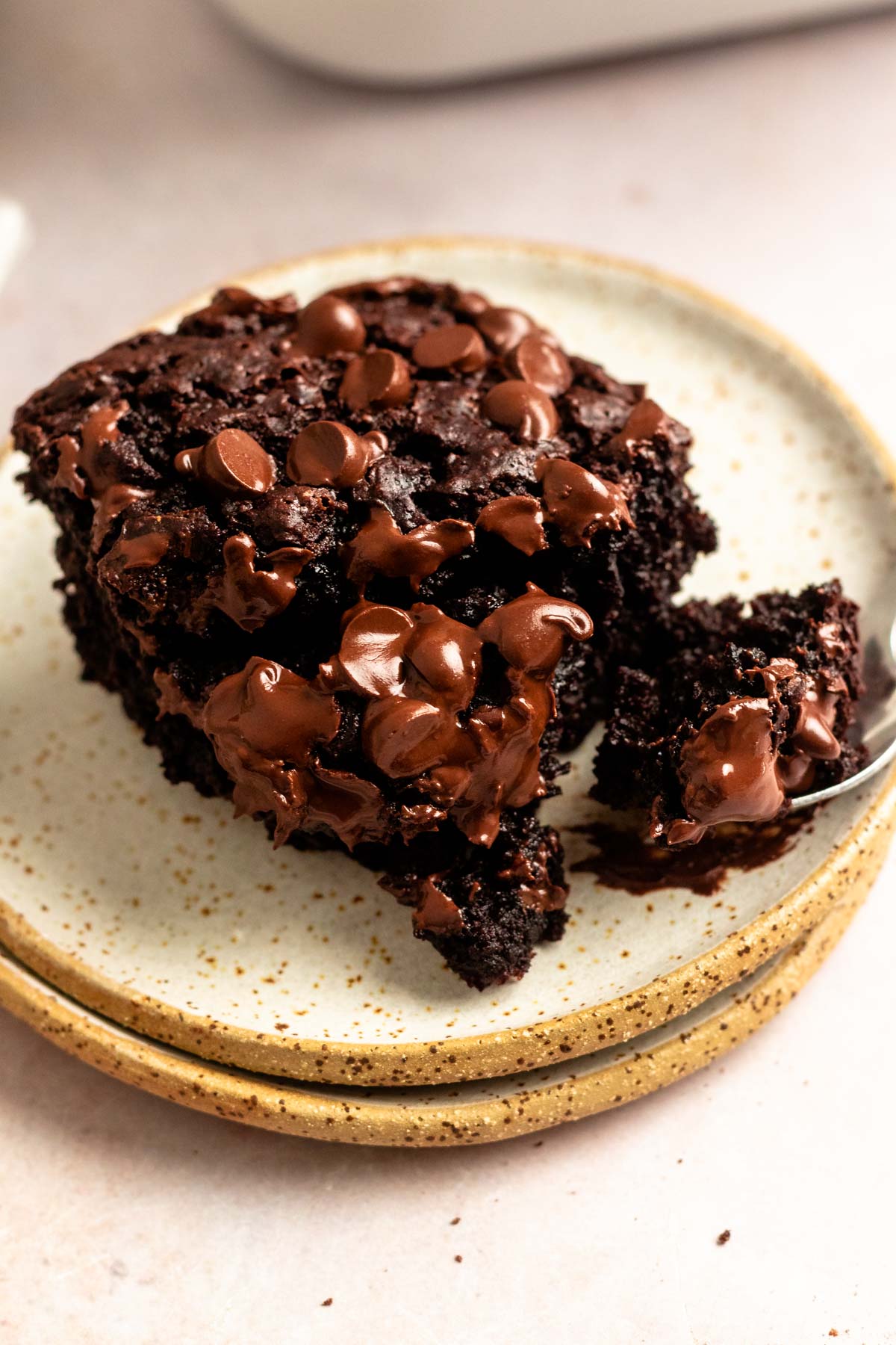 Fudgy Chocolate Dump Cake 